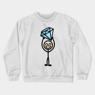 Diamond in the Rough Crewneck Sweatshirt